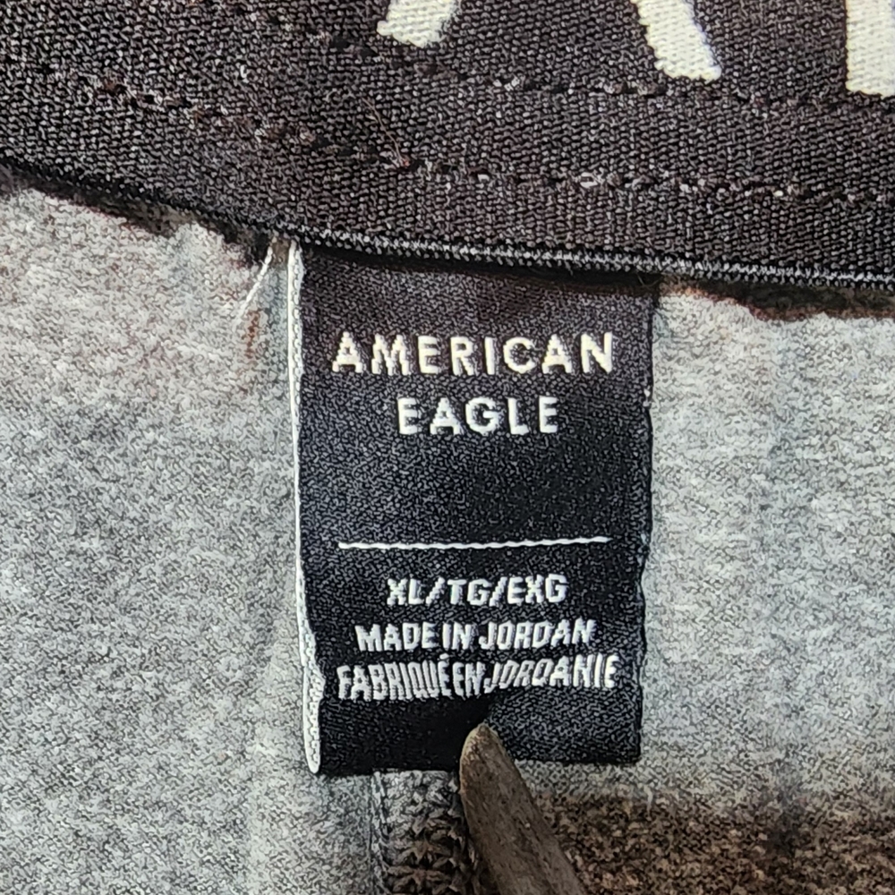 American Eagle Outfitters Athletic Shorts Gray and Black Size XL - Picture 3 of 6